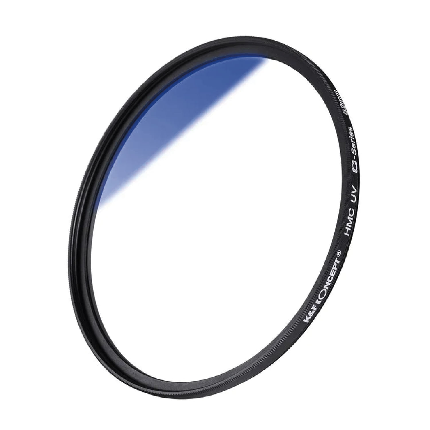 Imagen 2 del producto Filtro uv K&F Concept blue coat slim 82mm, cristal óptico japonés, multicapa, aro aluminio, negro