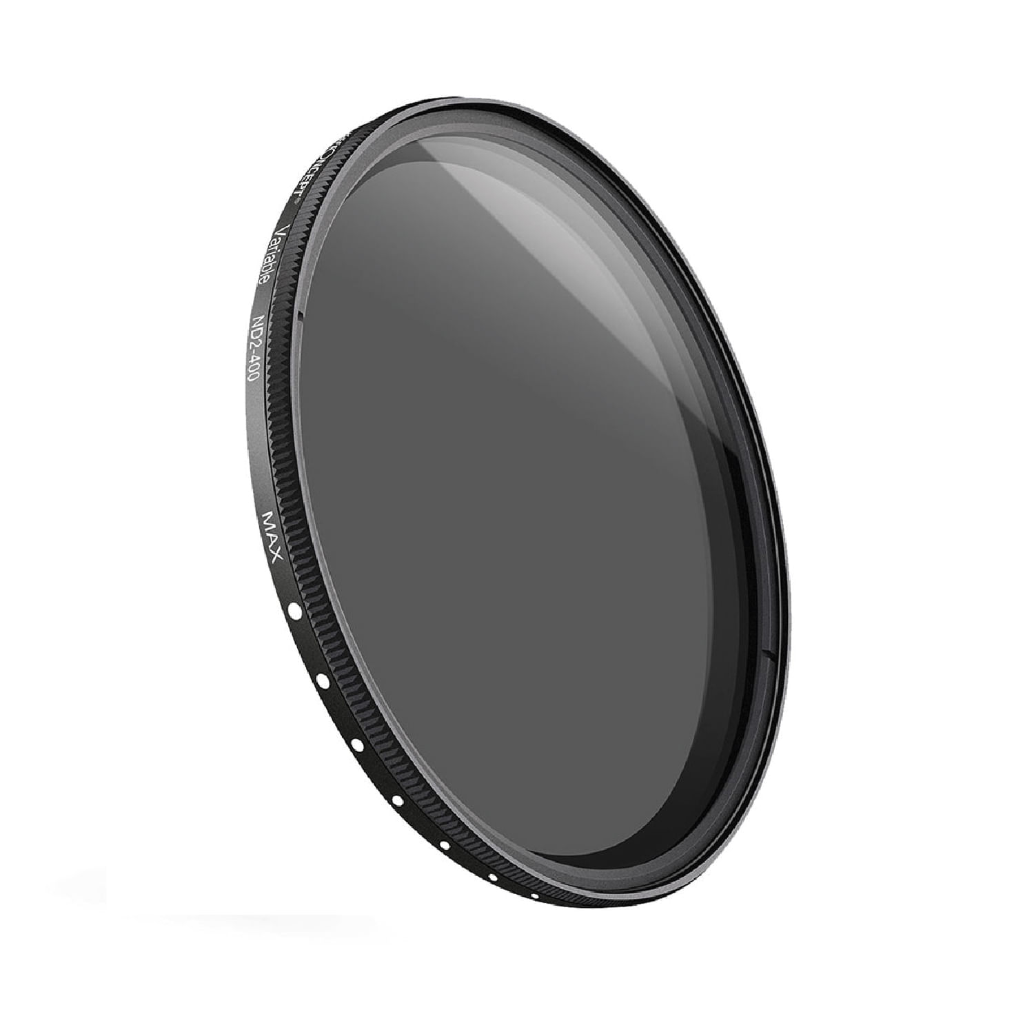 Imagen 2 del producto Filtro ND variable K&F Concept nd2-400 77mm, vidrio AGC, multicapa, aro aluminio, negro