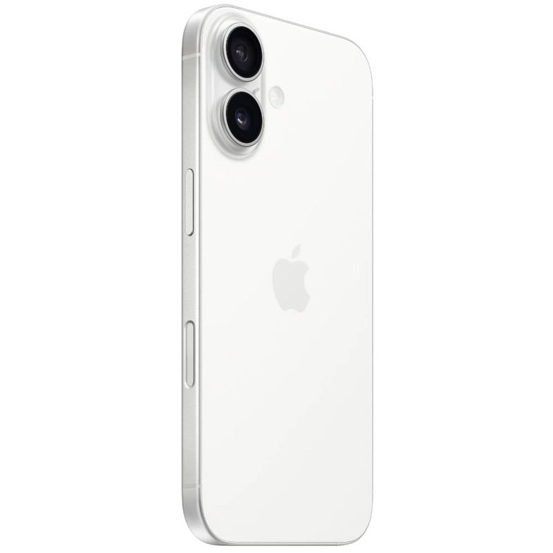 Imagen 2 del producto iPhone 16 eSIM 5G 128GB, 6GB RAM, cámara trasera 48MP y frontal 12MP, pantalla 6.1"", blanco