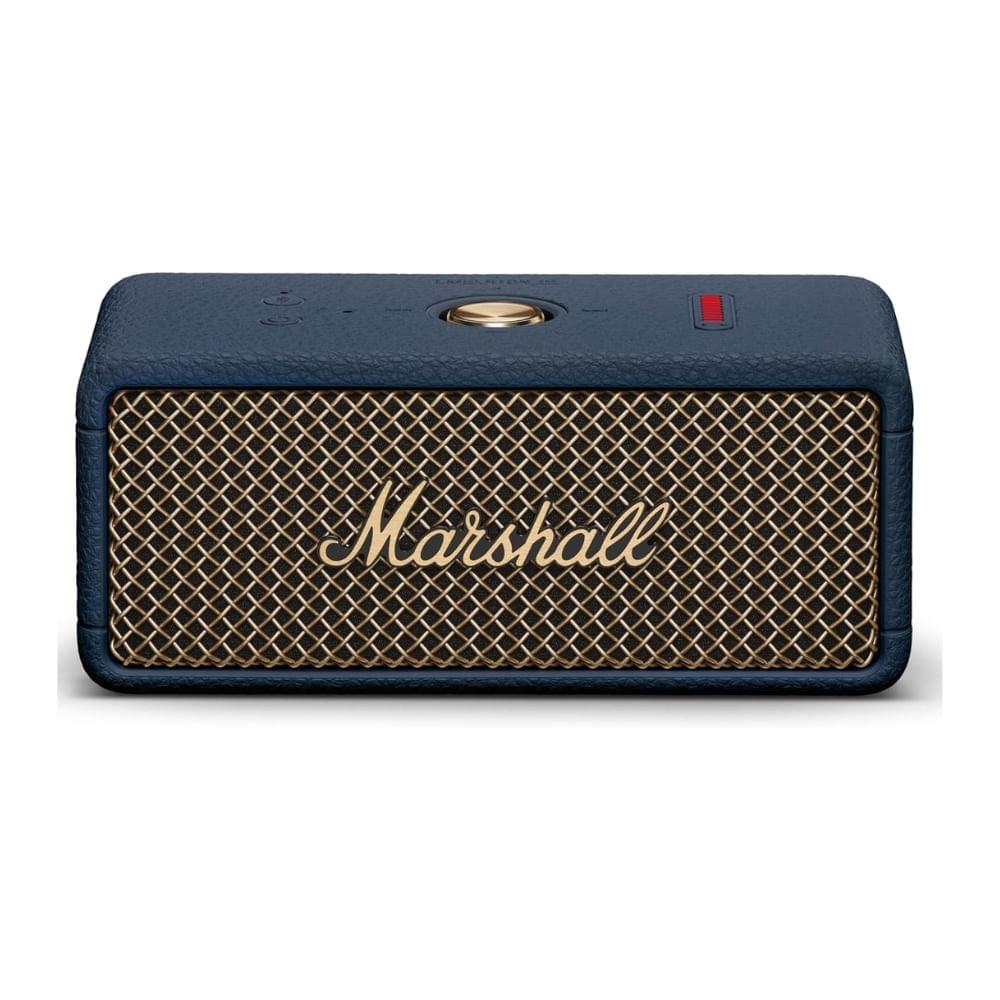 Imagen 1 del producto Parlante bluetooth Marshall Emberton III portátil, resistente al agua IP67, hasta 32 horas de reproducción, azul