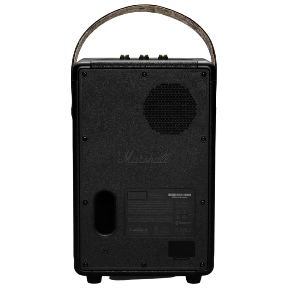 Imagen 2 del producto Parlante bluetooth Marshall Tufton portátil, potencia 75W, resistente al agua IPX2, hasta 20 horas de reproducción, negro