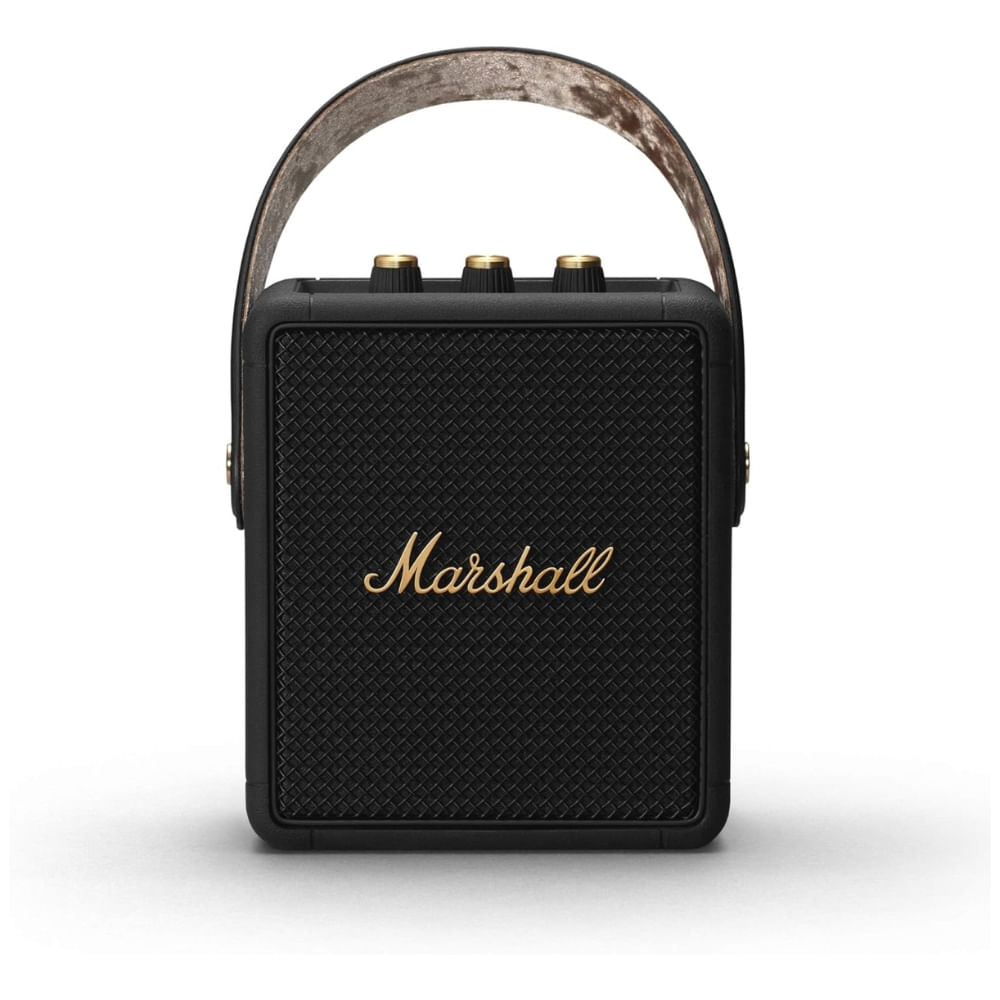 Parlante bluetooth Marshall Stockwell II portátil, resistente al agua IPX4, hasta 20 horas de reproducción, negro