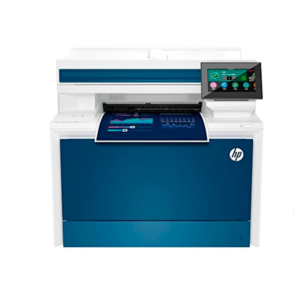 Impresora multifuncional HP LaserJet Pro MFP 4303FDW inalámbrica, Wi-Fi, dúplex, color, blanco