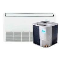 Aire acondicionado Midea 36.000 BTU piso techo On/Off frío solo, aletas automáticas, flujo de aire ajustable