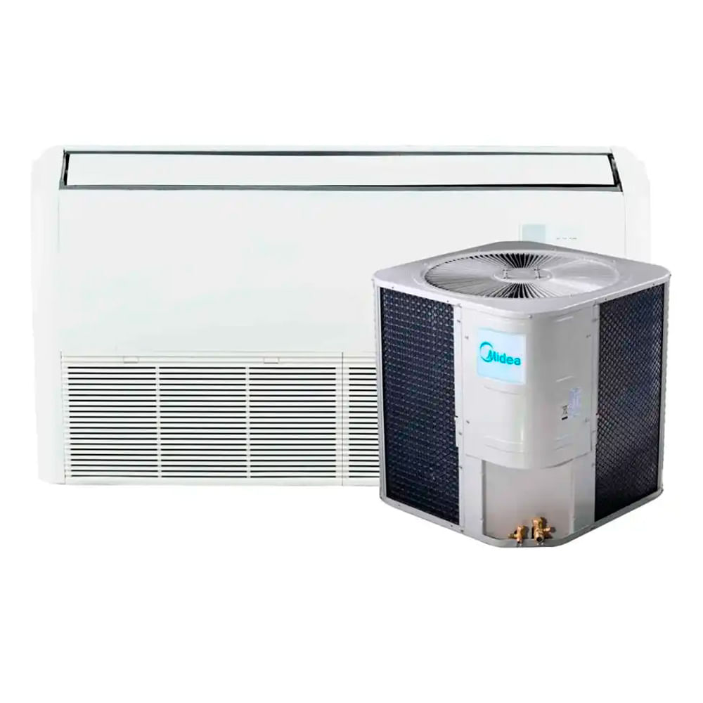 Aire acondicionado Midea 36.000 BTU piso techo On/Off frío solo, aletas automáticas, flujo de aire ajustable