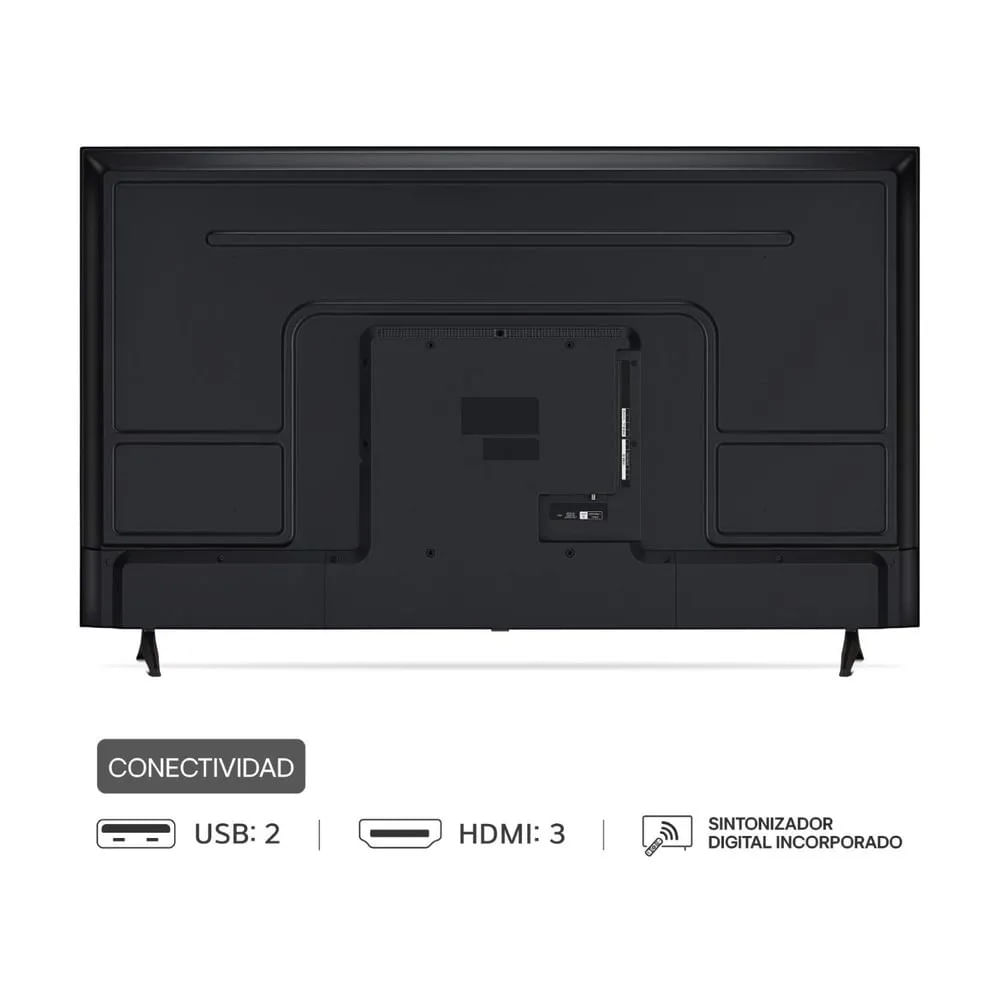Imagen 2 del producto Televisor LG 65"" UHD 4K ThinQ AI LED 65UA7300PSB Wi-Fi, diseño moderno