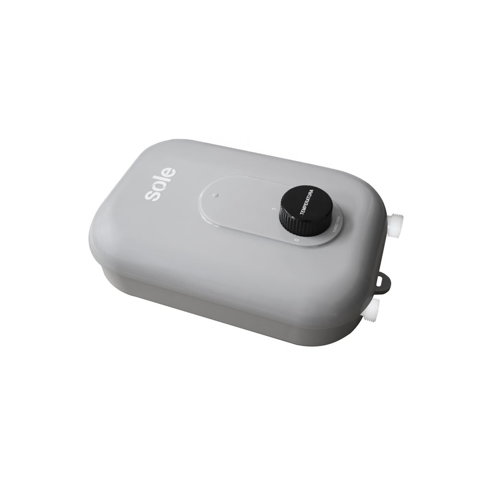 Imagen 2 del producto Rapiducha Sole Turbo High Pro, 5500W, calentador eléctrico, perilla de potencias, seguridad IPX4, gris