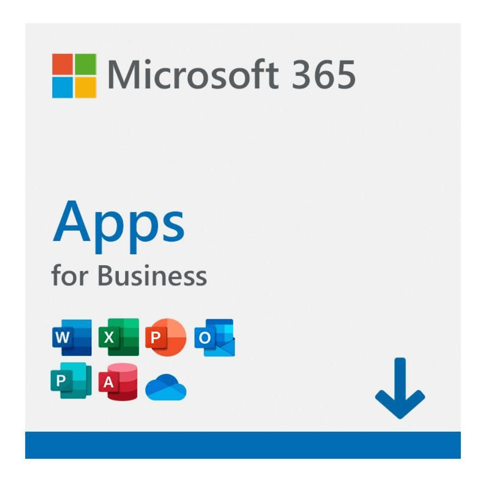 Licencia digital (ESD) Microsoft 365 Apps for Business, 5 dispositivos, duración 1 año, compatible con Windows 10, 11 y Mac