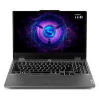 Laptop gamer Lenovo LOQ 15.6"" FHD IPS, Core i7-13650HX, 4.90GHz, 16GB DDR5, 512GB SSD, Video RTX 4050 6GB, FreeDOS - sin sistema operativo, gris