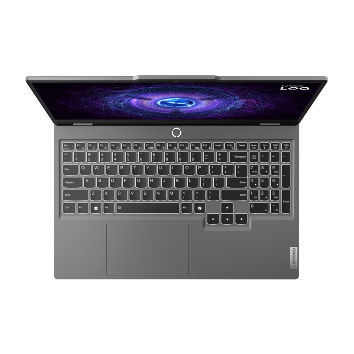 Imagen 2 del producto Laptop gamer Lenovo LOQ 15.6"" FHD IPS, Core i7-13650HX, 4.90GHz, 16GB DDR5, 512GB SSD, Video RTX 4050 6GB, FreeDOS - sin sistema operativo, gris