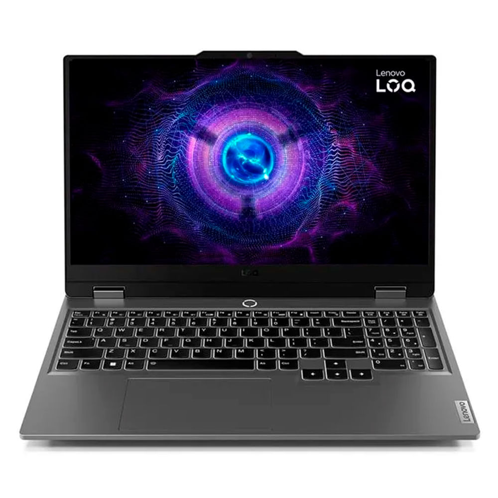 Laptop Lenovo LOQ 15.6" FHD IPS, Intel Core I5-12450HX, 4.40GHz, 8GB DDR5, 512GB SSD, Video RTX 3050 6GB, FreeDOS - sin sistema operativo, gris