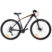 Bicicleta Atom Burner Aro 29"", talla 18', negro y naranja gloss