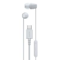 Audífonos in ear con micrófono Sony IER-EX15C conector USB Tipo-C, blanco