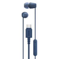 Audífonos in ear con micrófono Sony IER-EX15C conector USB Tipo-C, azul