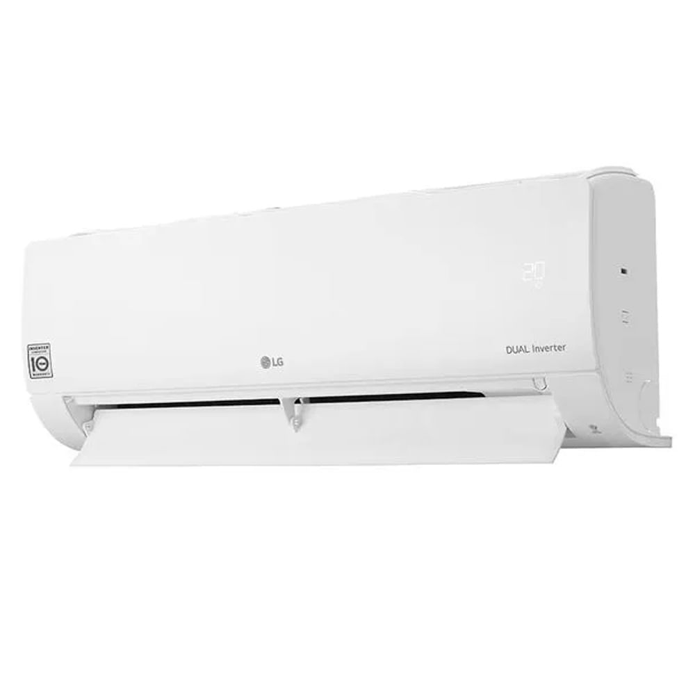 Aire acondicionado LG Split Dualcool  de 24.000 BTU/H, invertir, frío calor, blanco