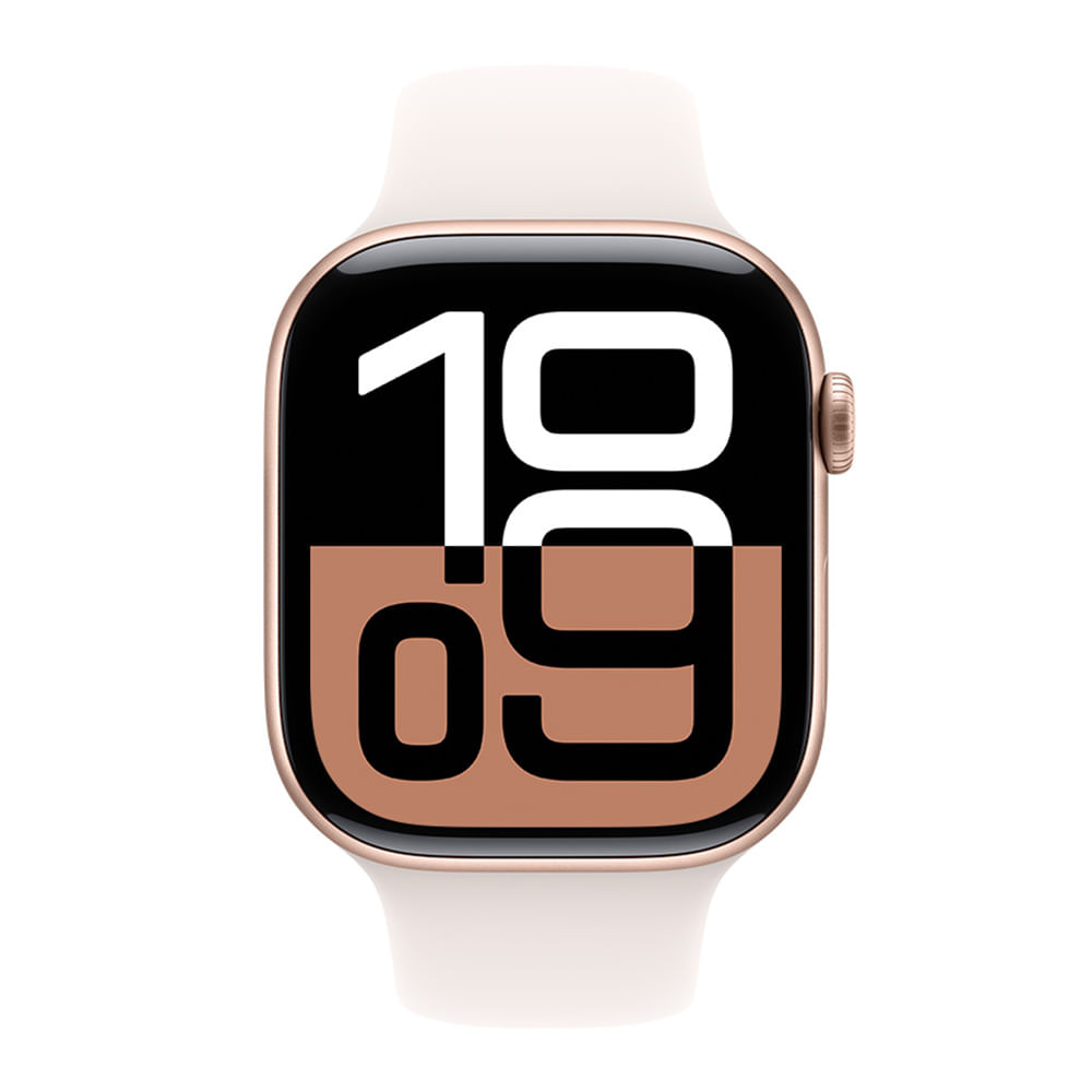 Imagen 2 del producto Apple Watch Serie 10 46mm/OLED GPS, resistente al agua hasta 50 m, batería hasta 36 horas, memoria 64GB, oro rosa