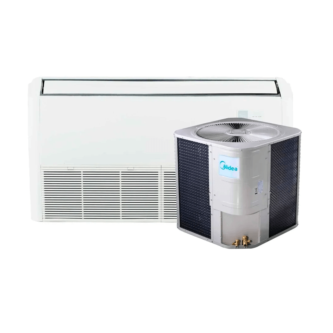 Aire acondicionado Midea Piso Techo de 36.000 BTU/H, inverter, frío solo, blanco