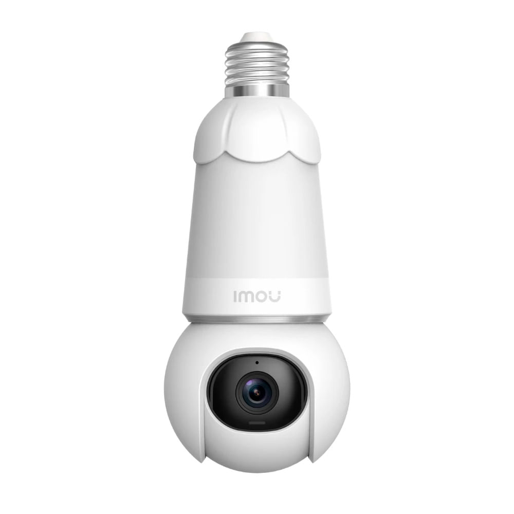 Cámara de seguridad tipo foco Imou Bulb Cam 2K 3MP con visión nocturna, rotación 360° y WiFi 2.4 GHz
