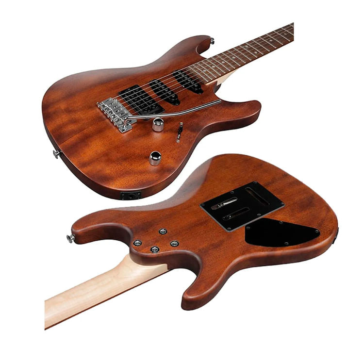 Imagen 2 del producto Pack Ibanez GSA60 Walnut Flat, amplificador Orange Crush 12W, accesorios completos
