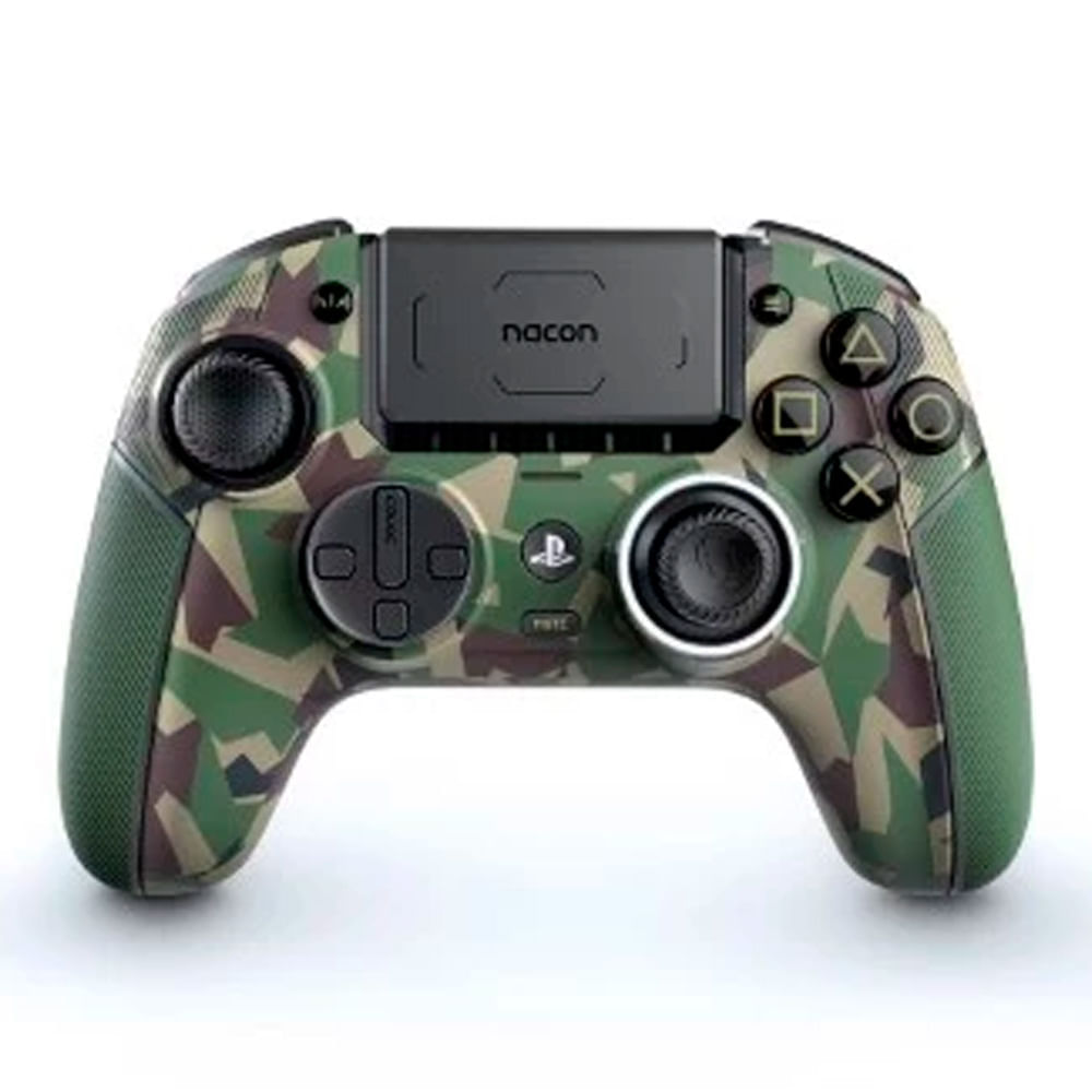 Mando Nacon Revolution 5 Pro, inalámbrico USB, camuflado verd
