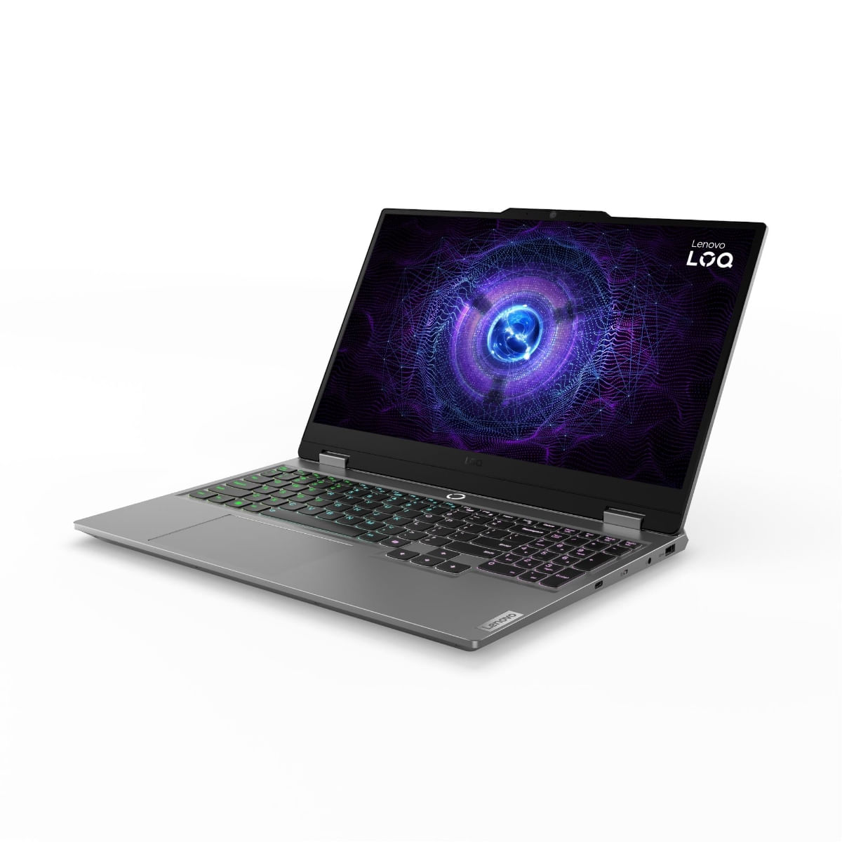 Imagen 2 del producto Laptop Lenovo, 15.6"", Intel Core i5-12450HX, 512GB, 8GB RAM, RTX 3050, FreeDOS - sin sistema operativo, teclado español, luna grey