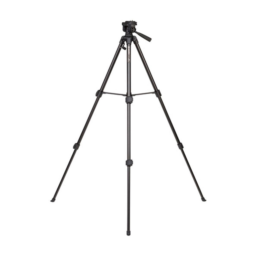 Imagen 2 del producto Trípode para cámara fotográfica Benro T800EX, altura de 53 cm - 143 cm, cabezal giratorio 360°, aluminio, carga máx. 2 kg, negro
