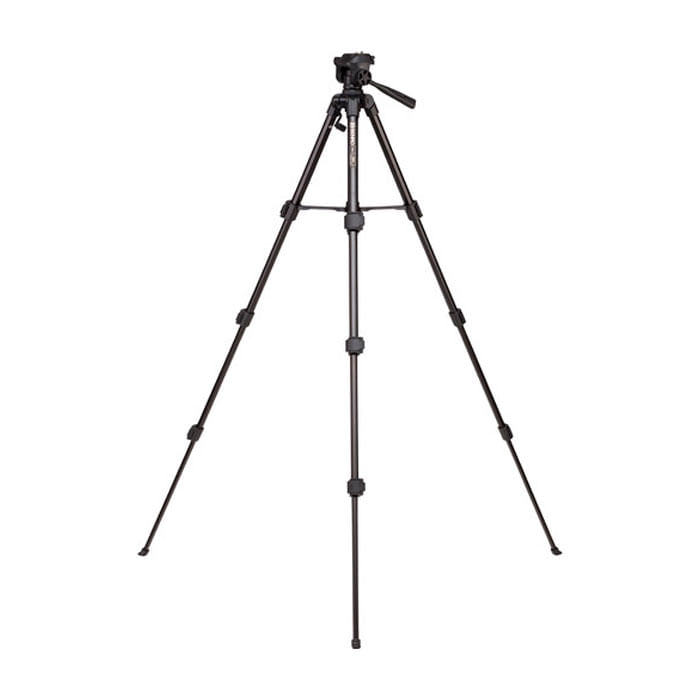Imagen 2 del producto Trípode para cámara fotográfica Benro T880EX, altura de 46 cm - 145 cm, cabezal giratorio 360°, aluminio, carga máx. 2 kg, negro