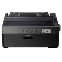 Impresora matricial Epson LQ-590II alámbrica, USB/Paralelo, 24 pines, cinta, velocidad 584 CPS (12 CPI), negro