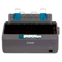 Impresora matricial Epson Lx-350, matriz de 9 pines, negro
