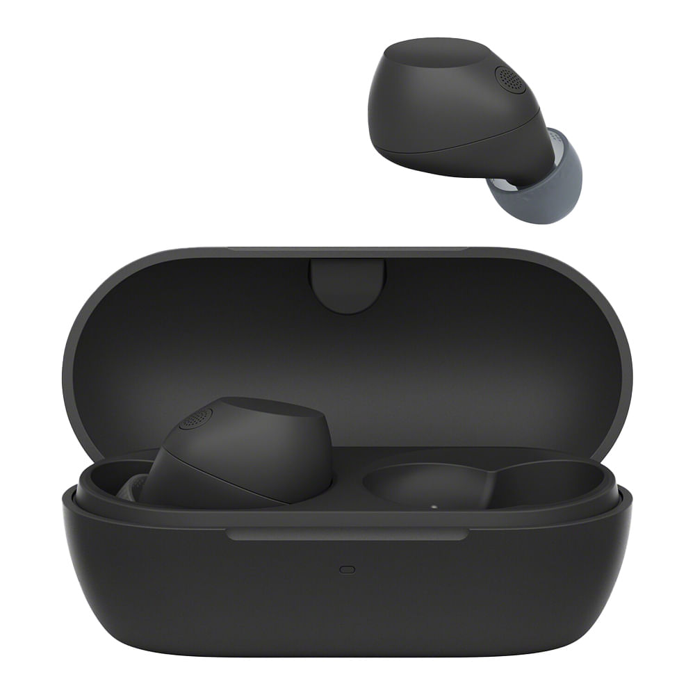 Imagen 1 del producto Audífonos bluetooth True Wireless Sony C710 cancelación de ruido, resistente al agua IPX4, duración máx. 30 horas con estuche de carga, negro