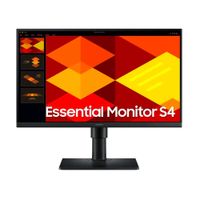 Monitor Samsung Essential S4 LS22D400GALXPE 22"" FHD IPS, 100Hz, HDMI y DP, pantalla plana con pivote