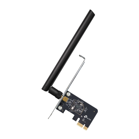 Adaptador de red Wi-Fi AC600, PCIe, Archer T2E, doble banda, con antena alta ganancia, y tecnología MU-MIMO