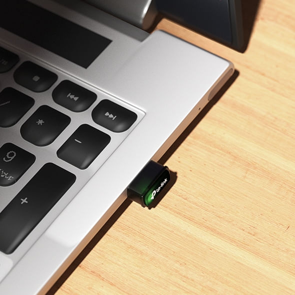Imagen 2 del producto Adaptador USB Wi‑Fi, Archer T3U Nano AC1300, doble banda, con MU‑MIMO