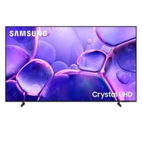 Smart TV Samsung 65"" 4K Crystal UHD, Crystal Processor 4K, sistema Tizen con One UI, 2GB RAM, 65U8000FG (2024), negro