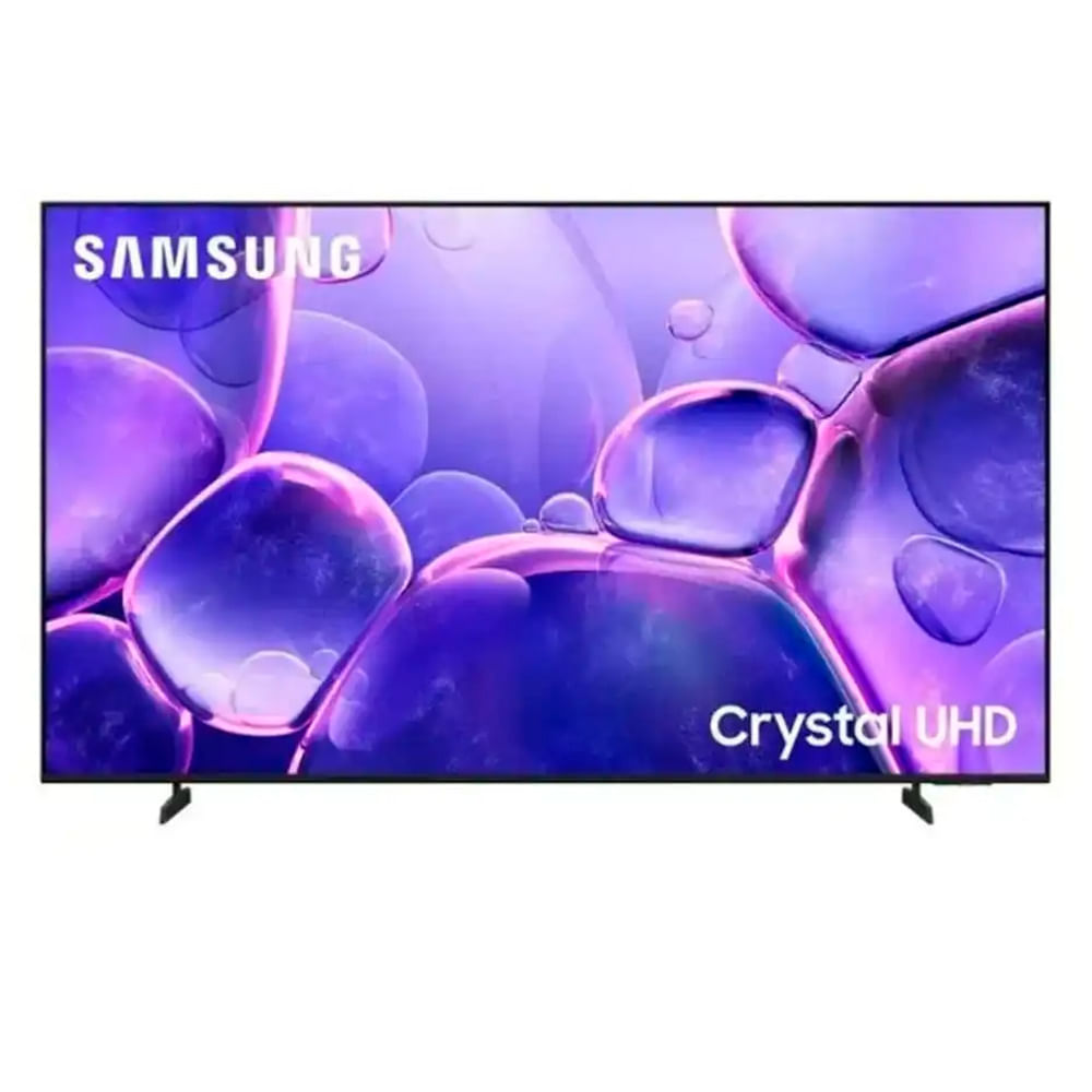 Smart TV Samsung 65" 4K Crystal UHD, Crystal Processor 4K, sistema Tizen con One UI, 2GB RAM, 65U8000FG (2024), negro
