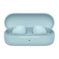 Audífonos inalámbricos con cancelación de ruido Sony WF-C510 TWS, micrófono incorporado, hasta 22 horas, resistencia IPX5, carga tipo C, color azul