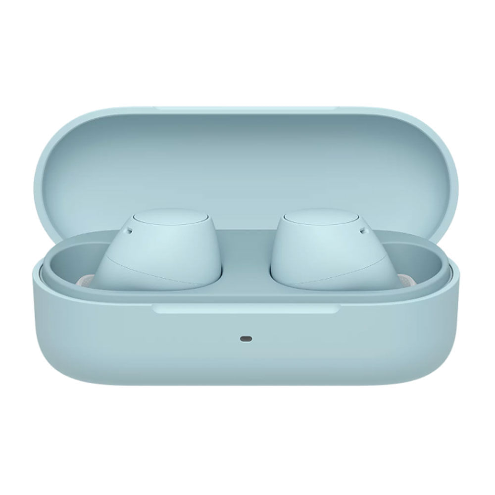 Audífonos inalámbricos con cancelación de ruido Sony WF-C510 TWS, micrófono incorporado, hasta 22 horas, resistencia IPX5, carga tipo C, color azul