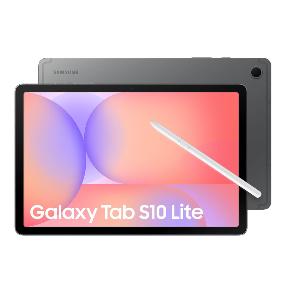 Tablet Samsung Galaxy Tab S10 Lite 10.9" 128GB, 6GB RAM, cámara principal 8MP y frontal 5MP, 8000 mAh, Exynos 1380, gris