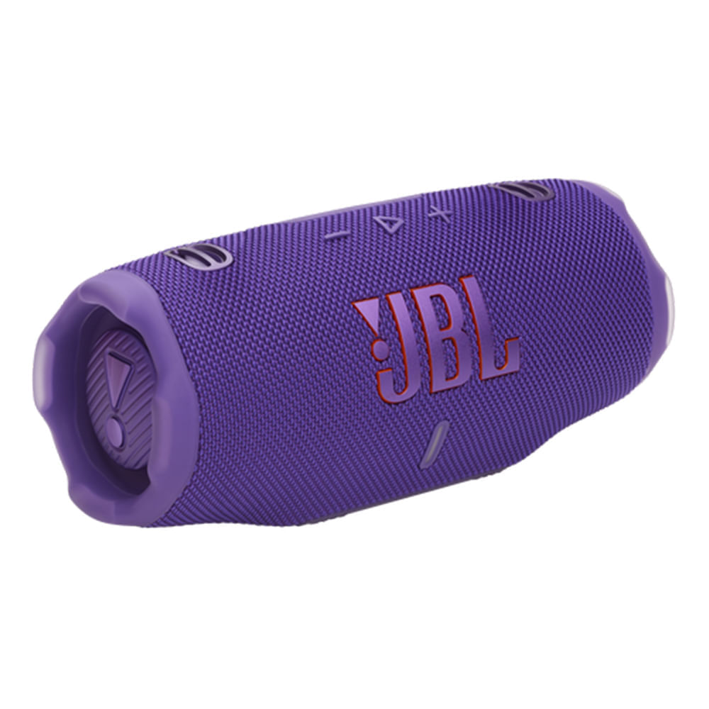 Imagen 2 del producto Parlante Bluetooth JBL Charge 6 resistente al agua IP68, batería hasta 24 horas, puerto USB-C, diseño portátil, morado