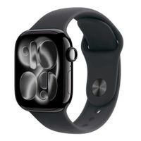 Apple Watch Serie 11 42mm/OLED, GPS, Wi-Fi, batería hasta 24 horas, Talla M/L, Sport Band Jet Black, Bluetooth, negro