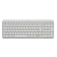 Teclado inalámbrico Logitech K250 Bluetooth, membrana, español, blanco