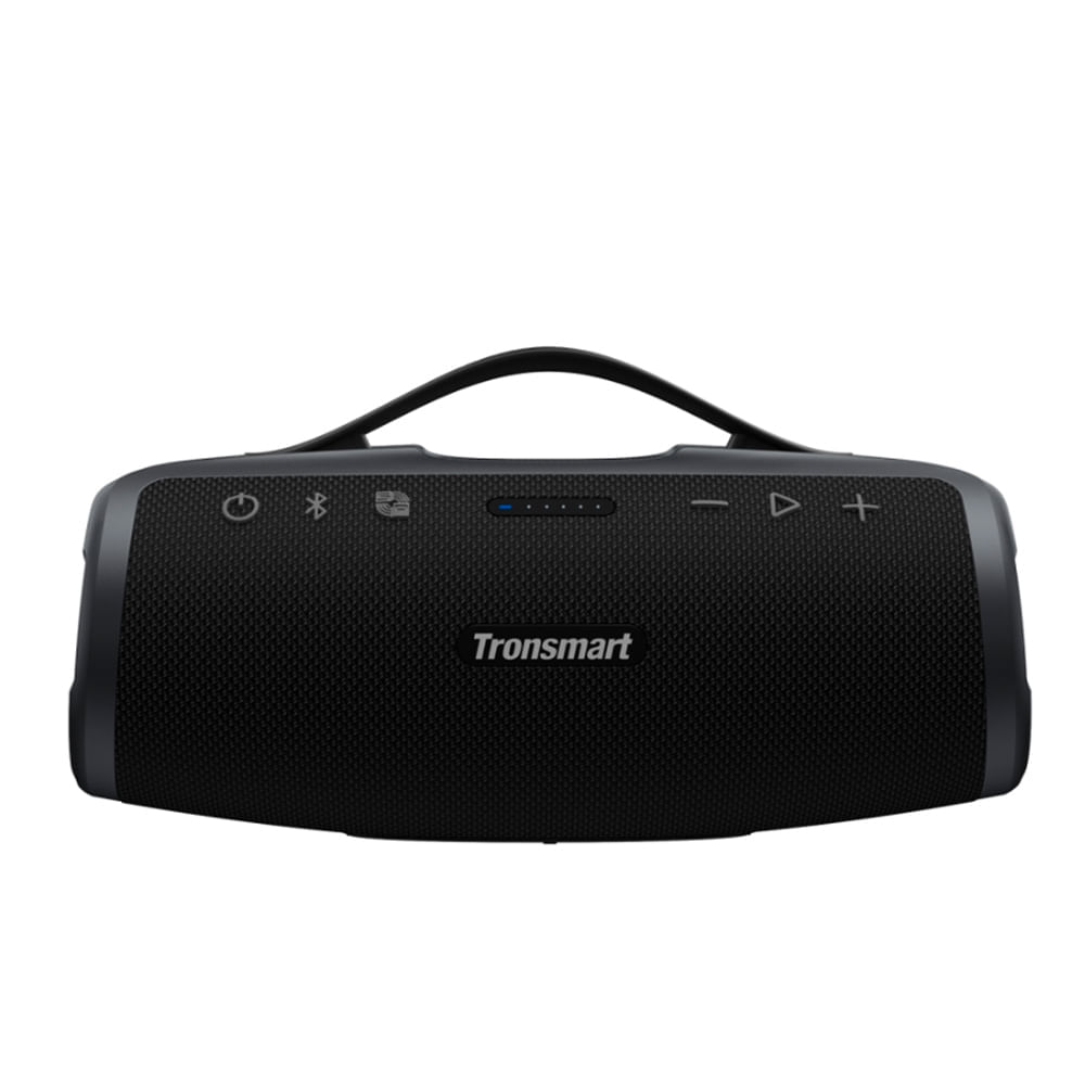Parlante bluetooth Tronsmart S100 50W, resistente al agua IPX7, hasta 20 horas de reproducción, negro
