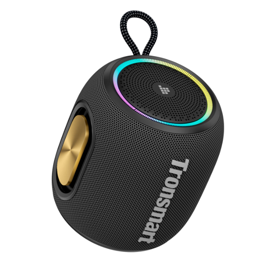 Parlante bluetooth Tronsmart T8 Mini 15W, resistente al agua IPX7, hasta 18 horas de reproducción, negro