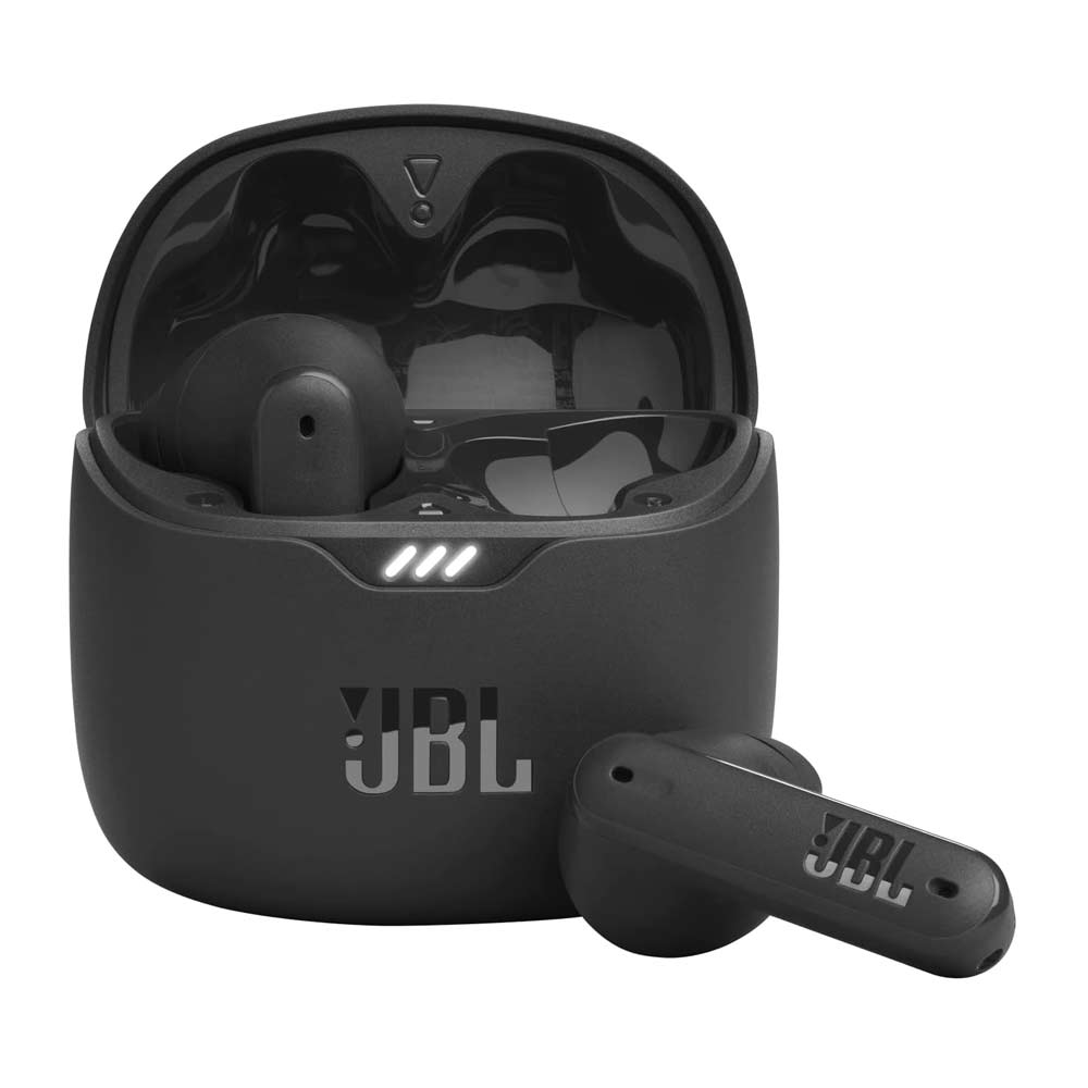 Audífonos bluetooth True Wireless JBL Tune Flex cancelación de ruido, resistente al agua IPX4, duración máx. 32 horas con estuche de carga, negro