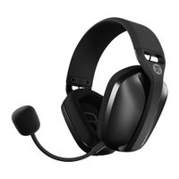 Audífonos gamer inalámbricos Primus Arcus 360BT con conexión USB y USB tipo C, negro