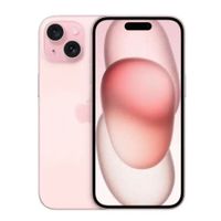 iPhone 15 128GB, 6GB RAM, cámara trasera 48MP y frontal 12 MP, 6.1"", rosado