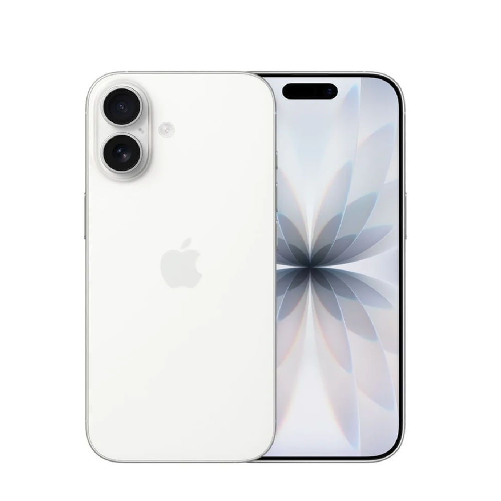 iPhone 17 5G 256GB, 8GB RAM, cámara principal 48MP+48MP, frontal 18MP, 6.3", white