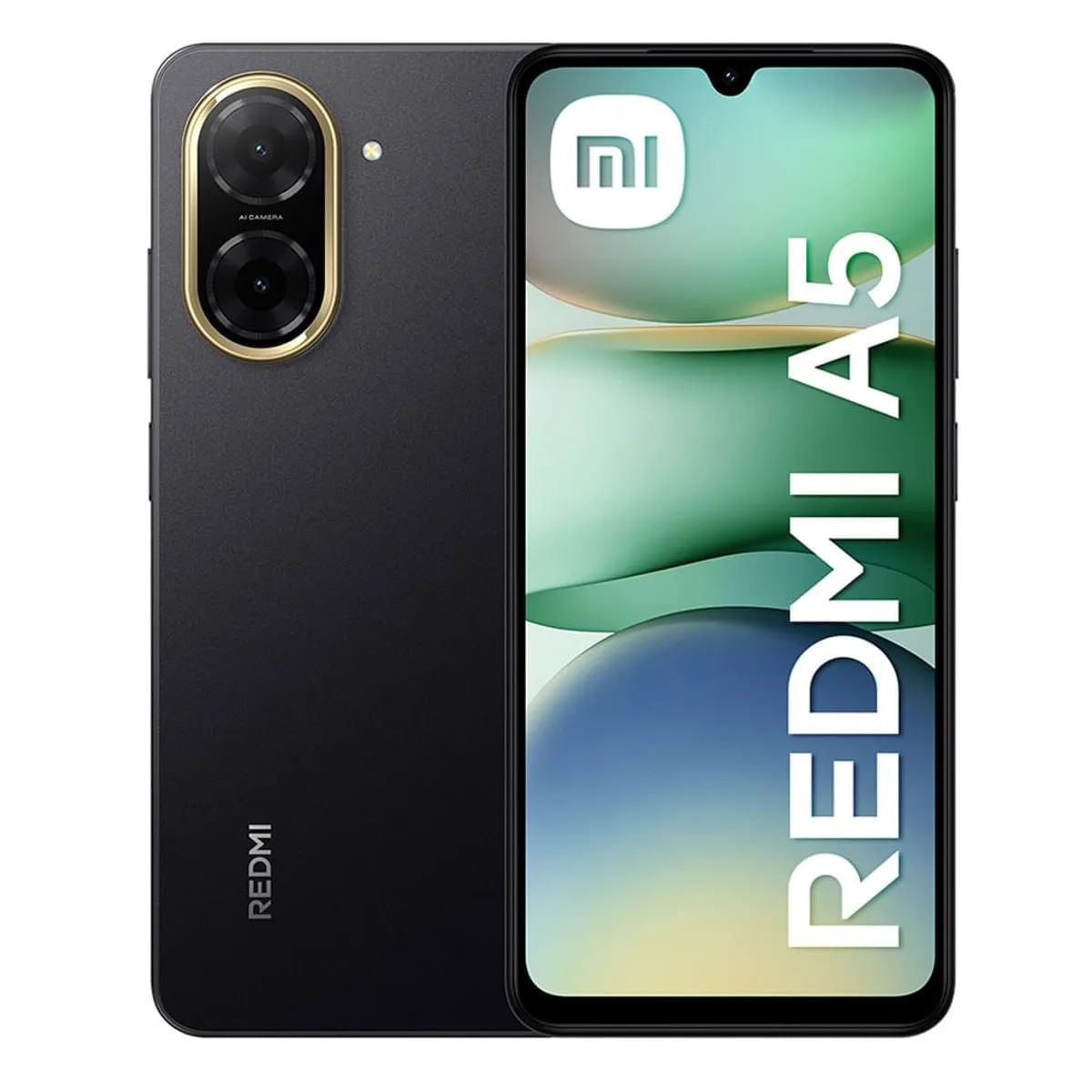 Celular Xiaomi Redmi A5 4G 64GB, 3GB RAM, cámara trasera 32MP y frontal 5MP, 6.88", negro