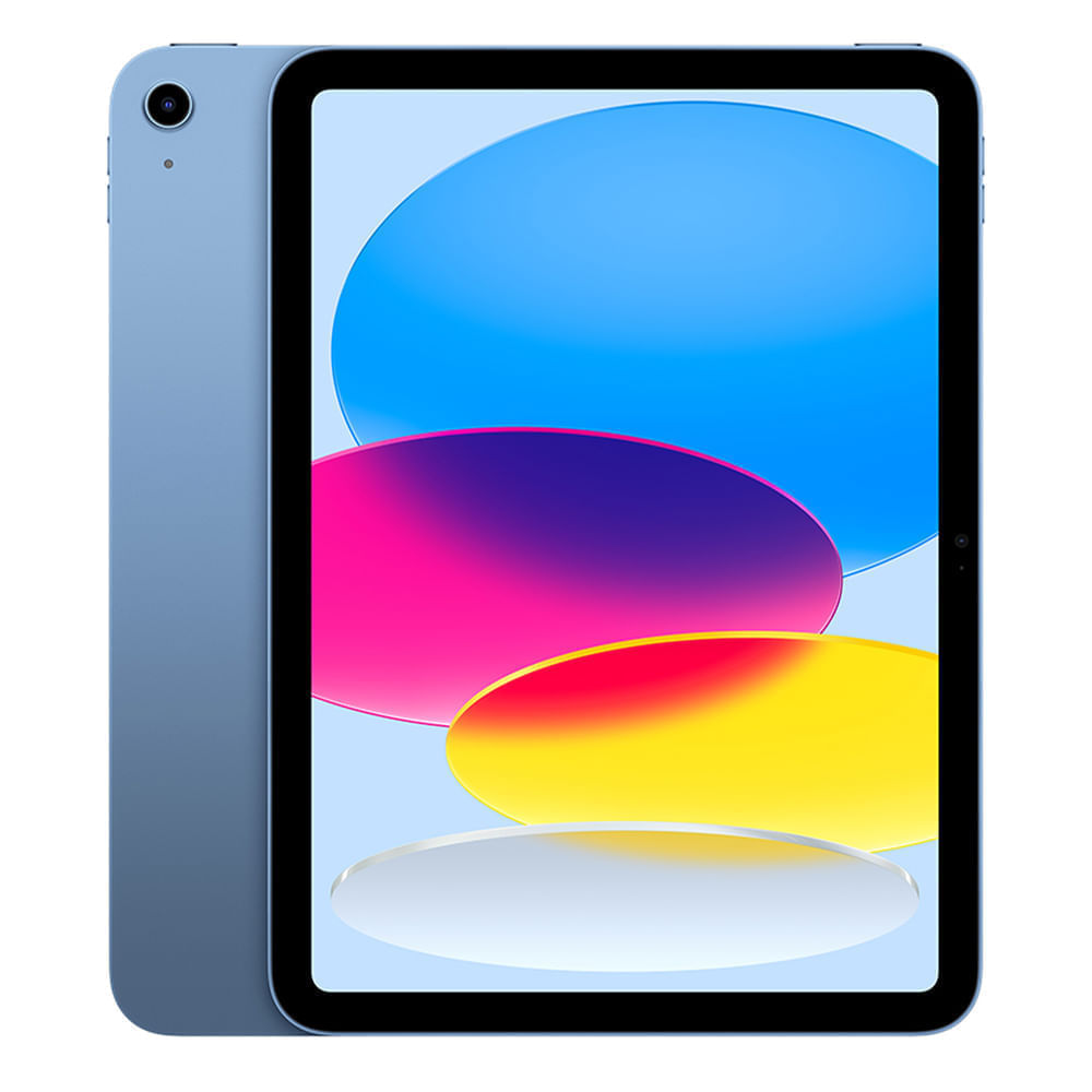 iPad A16 Apple 11" 5G 256GB, pantalla Liquid Retina, Wi-Fi, cámaras 12MP, sensor Touch ID, batería 10h, blue