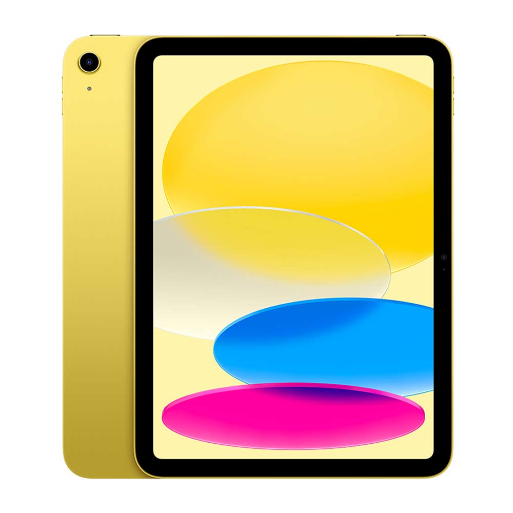 iPad 11" 128GB, cámara principal 12MP y frontal 12MP, 28.93 Wh, Chip A16, yellow